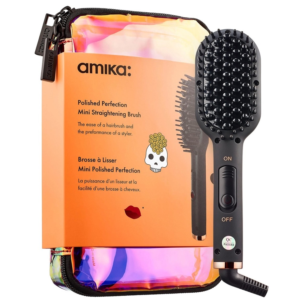 Amika Travel Size Straightening Brush ✨